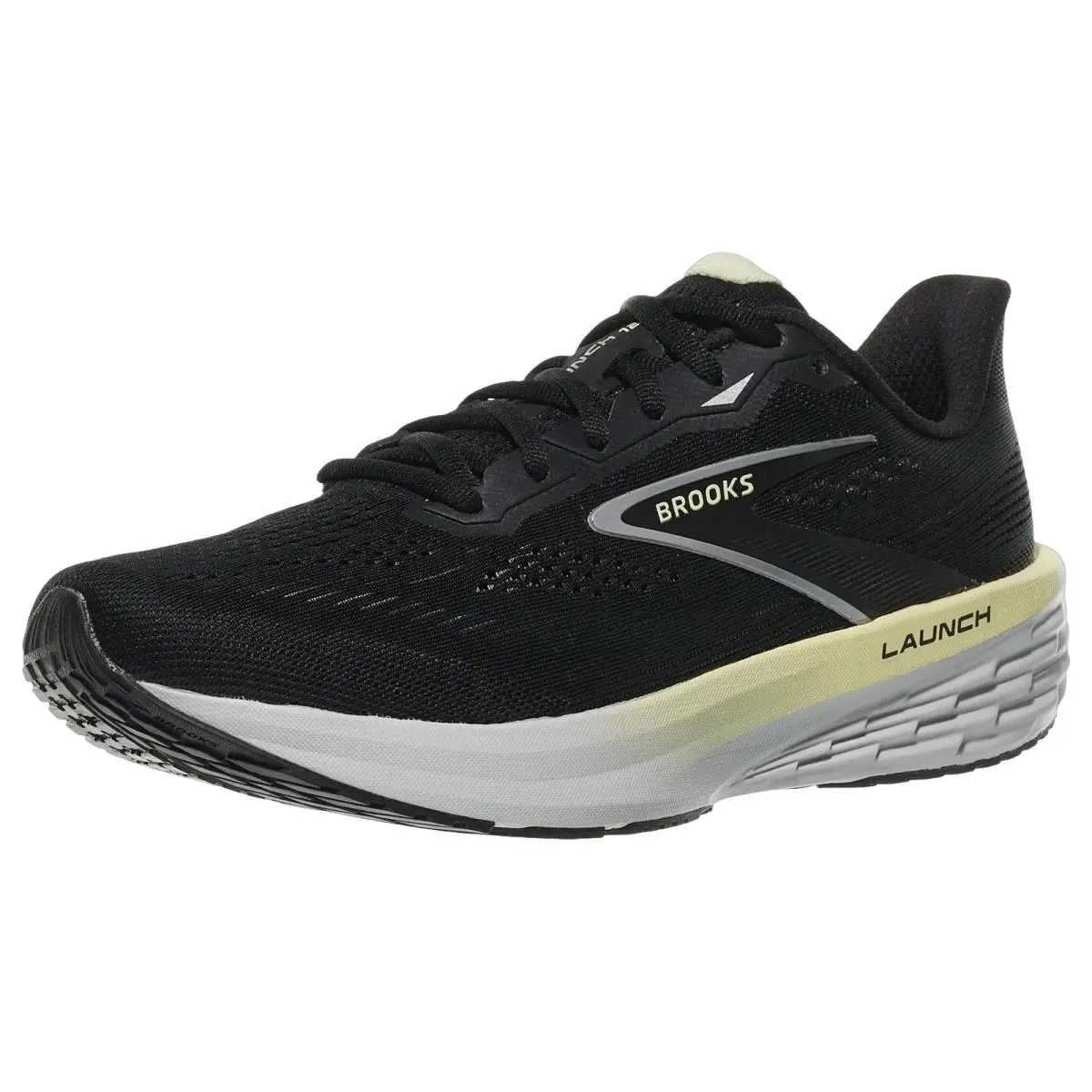 Brooks shoes - Brooks Launch 12 - Launch - 1204711B018 - Black/Luminary/Oyster 0