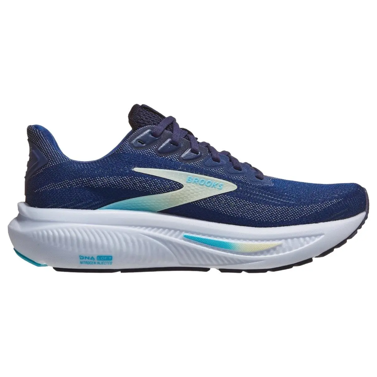 Brooks shoes - Brooks Ghost 17 - Ghost - 1204311B458 - Navy/Green/Turquoise 1