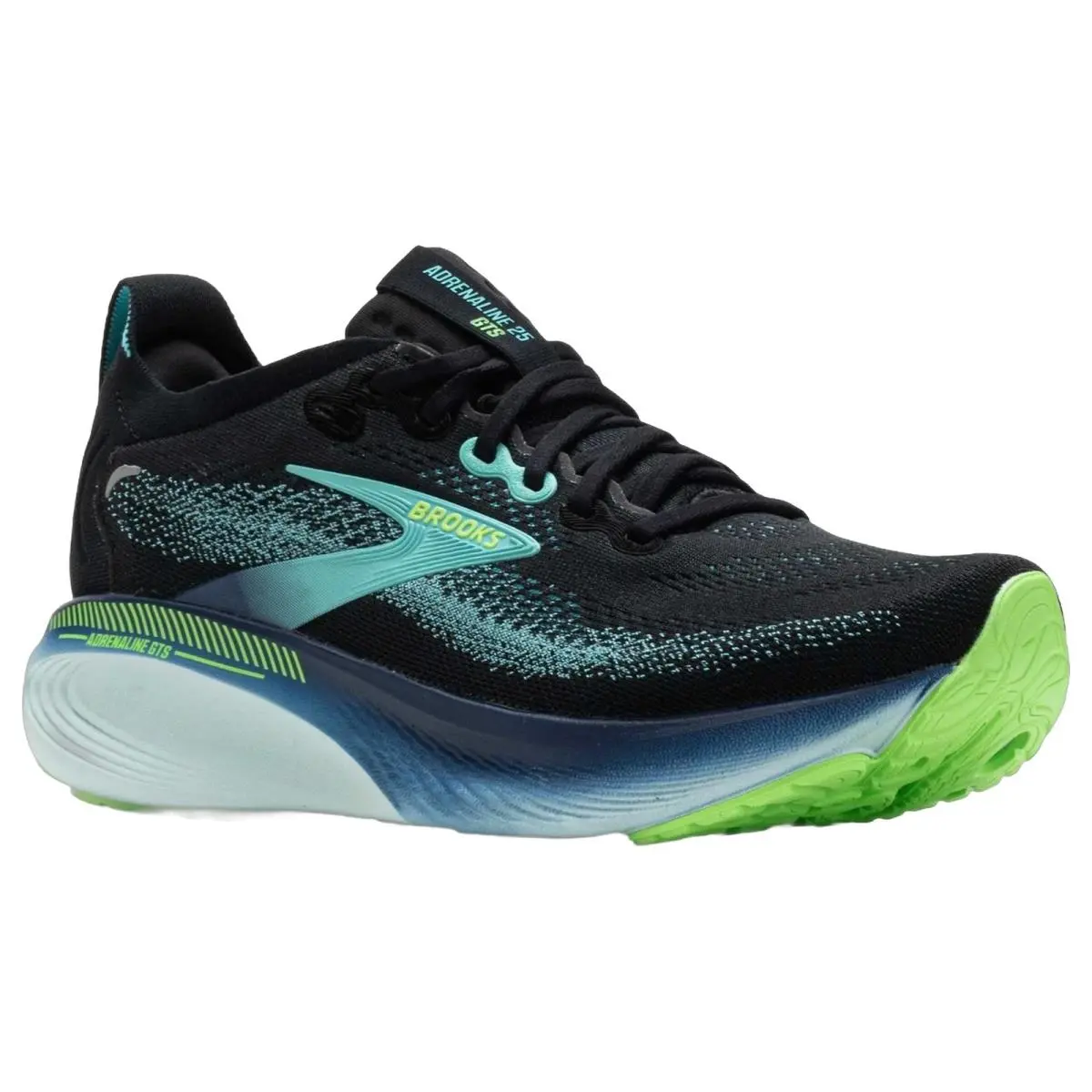 Brooks shoes - Brooks Adrenaline Gts 25 - Adrenaline Gts - 1104541D055 - Black/Ipanema/Mint 3
