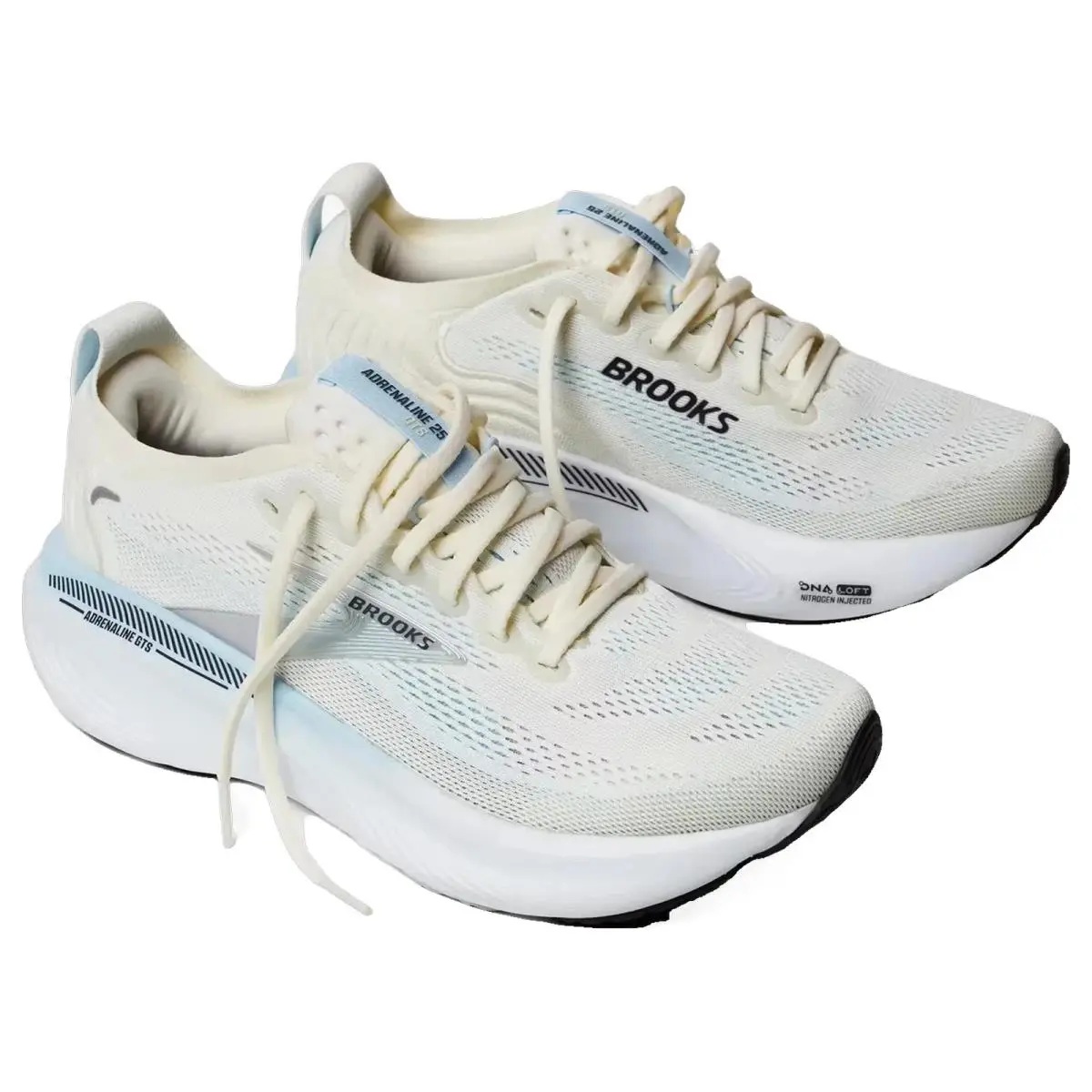 Brooks shoes - Brooks Adrenaline Gts 25 - Adrenaline Gts - 1204431B120 - Star White/Nantucket/Chrome 13