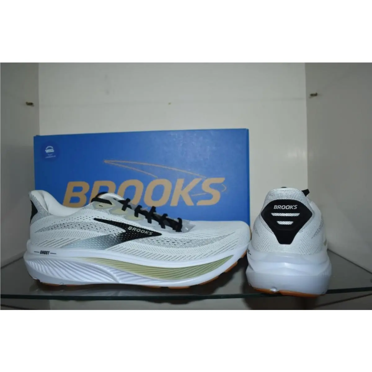 Brooks shoes - Brooks Ghost 17 - Ghost - 110442 1D 191 - White 4