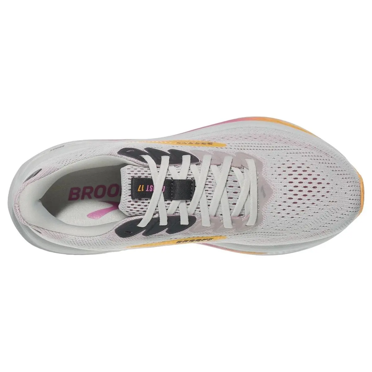 Brooks shoes - Brooks Ghost 17 - Ghost - 1204311B070 - Oyster/Apricot/Pink 8
