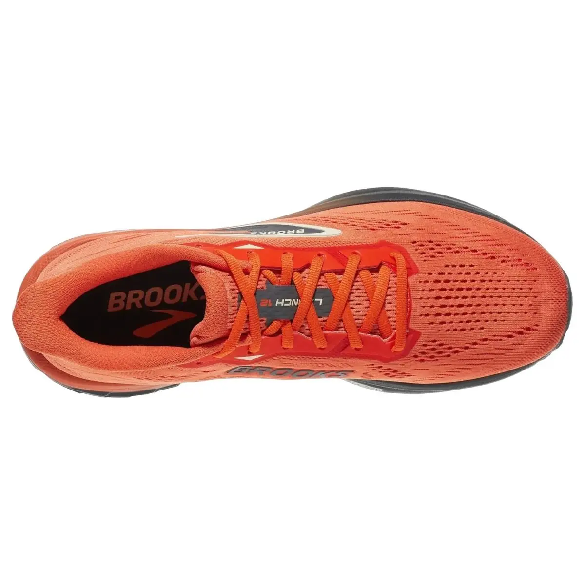 Brooks shoes - Brooks Launch 12 - Launch - 1104811D697 - Tigerlily/Blackened Pearl 8