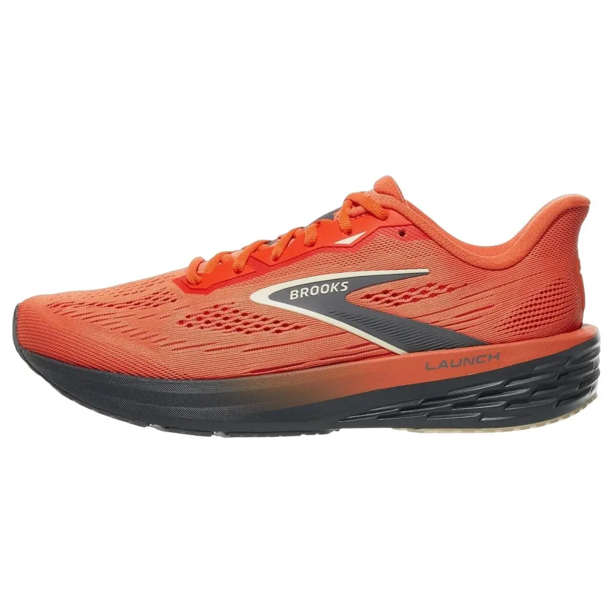 Brooks shoes - Brooks Launch 12 - Launch - 1104811D697 - Tigerlily/Blackened Pearl 5