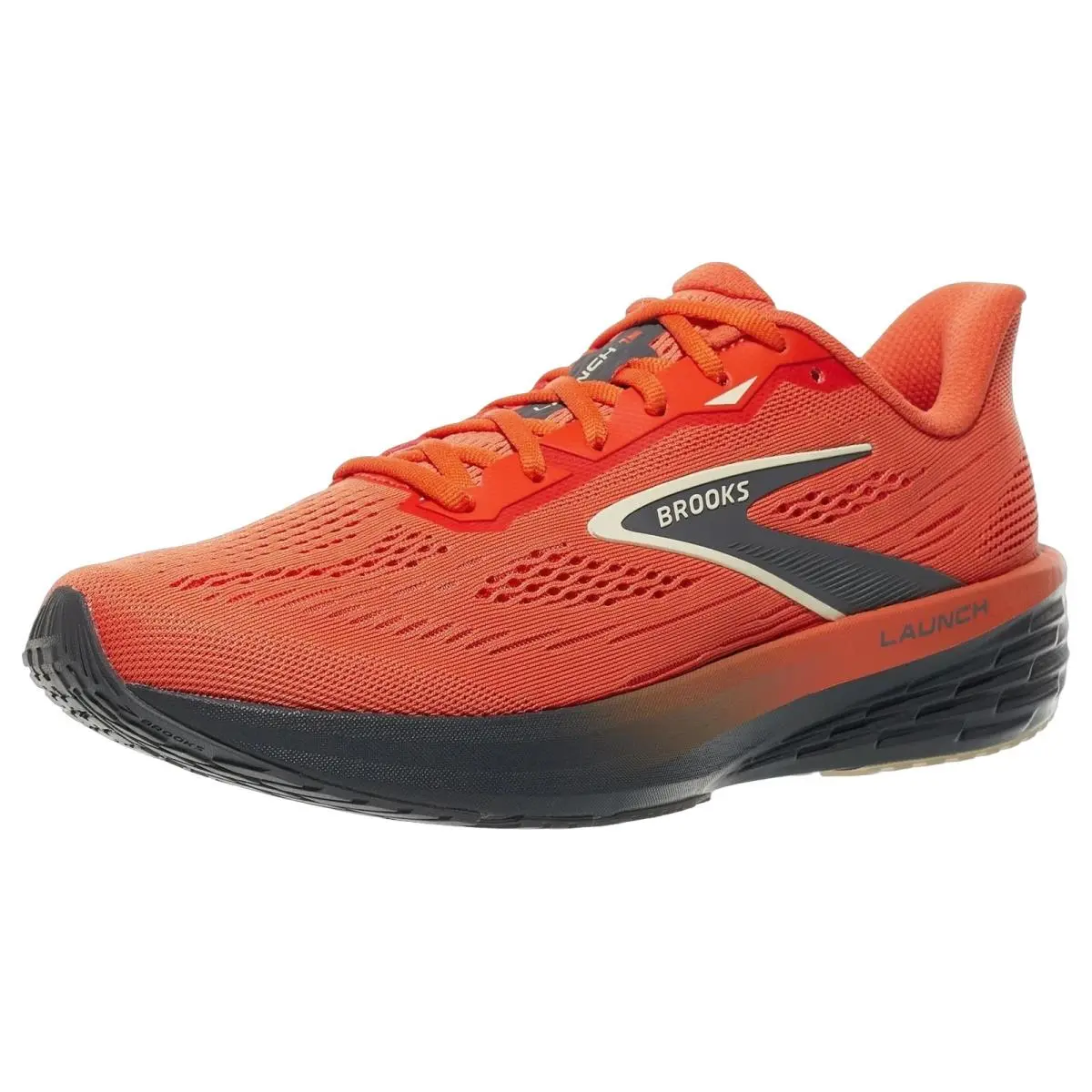 Brooks shoes - Brooks Launch 12 - Launch - 1104811D697 - Tigerlily/Blackened Pearl 6