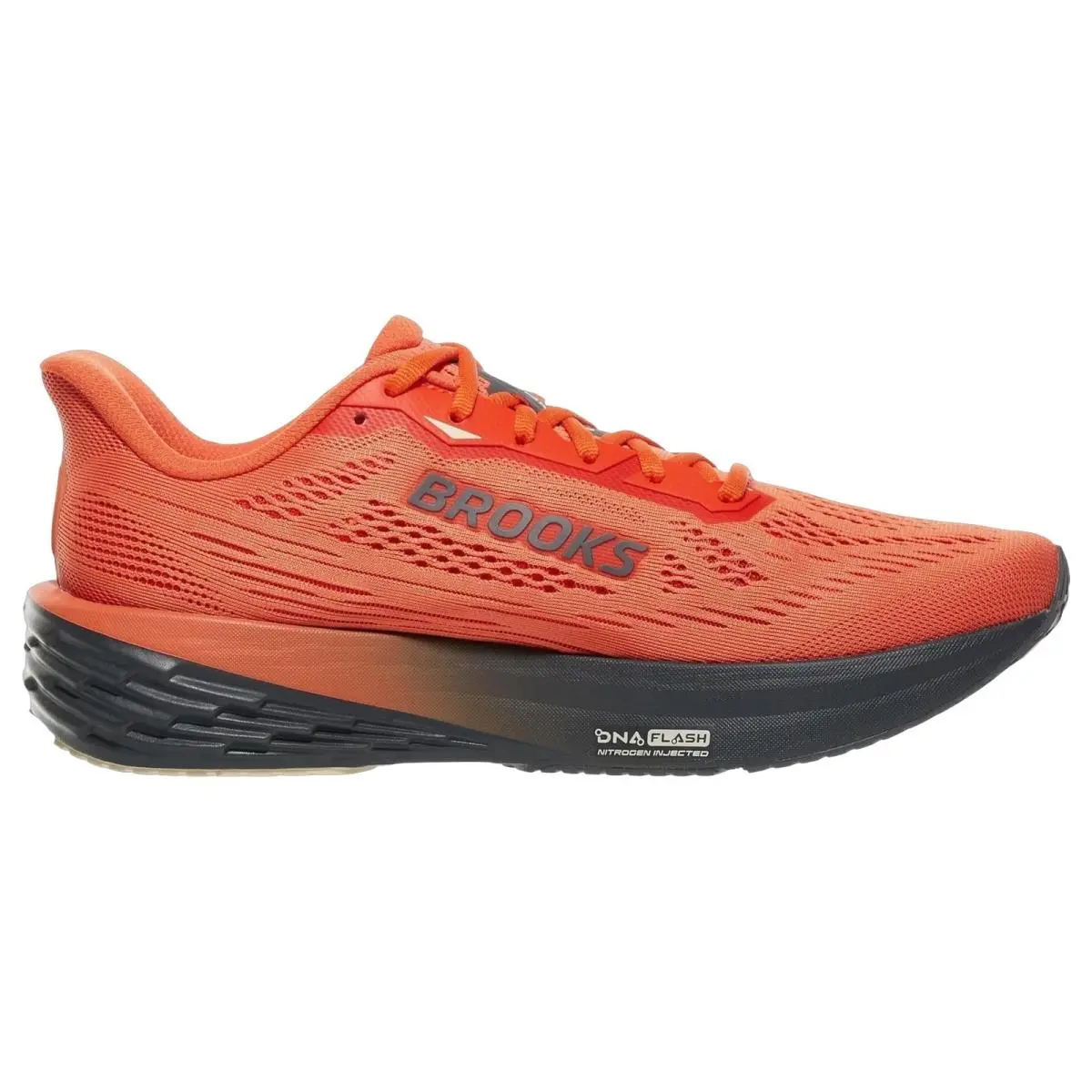 Brooks shoes - Brooks Launch 12 - Launch - 1104811D697 - Tigerlily/Blackened Pearl 7