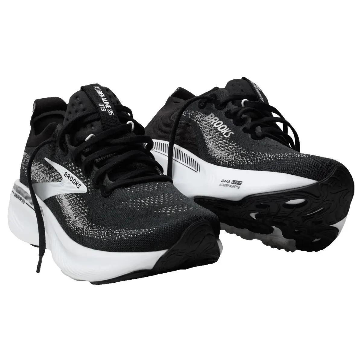 Brooks shoes - Brooks Adrenaline GTS 25 Wide - 1204431B090 - Black/Grey/White 15