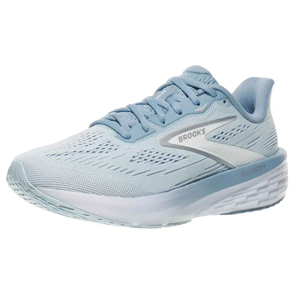 Brooks shoes - Brooks Launch 12 - Launch - 1204711B443 - Rainwashed/Nantucket/Chrome 0