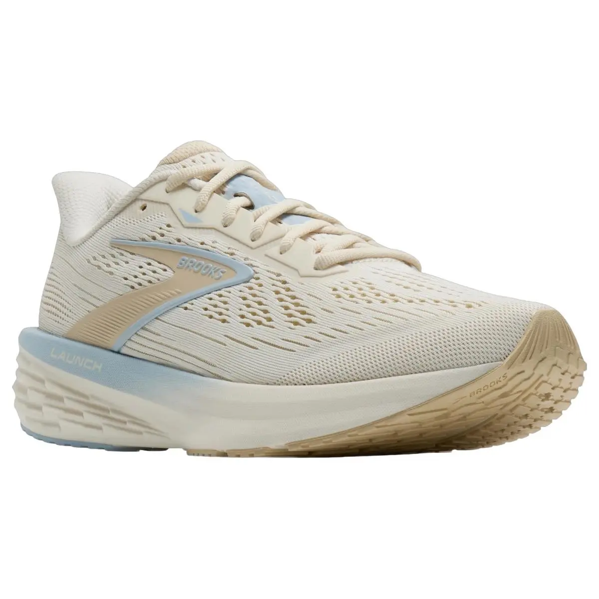Brooks shoes - Brooks Launch 12 - Launch - 1204711B198 - Coconut/Sand/Skyway 12