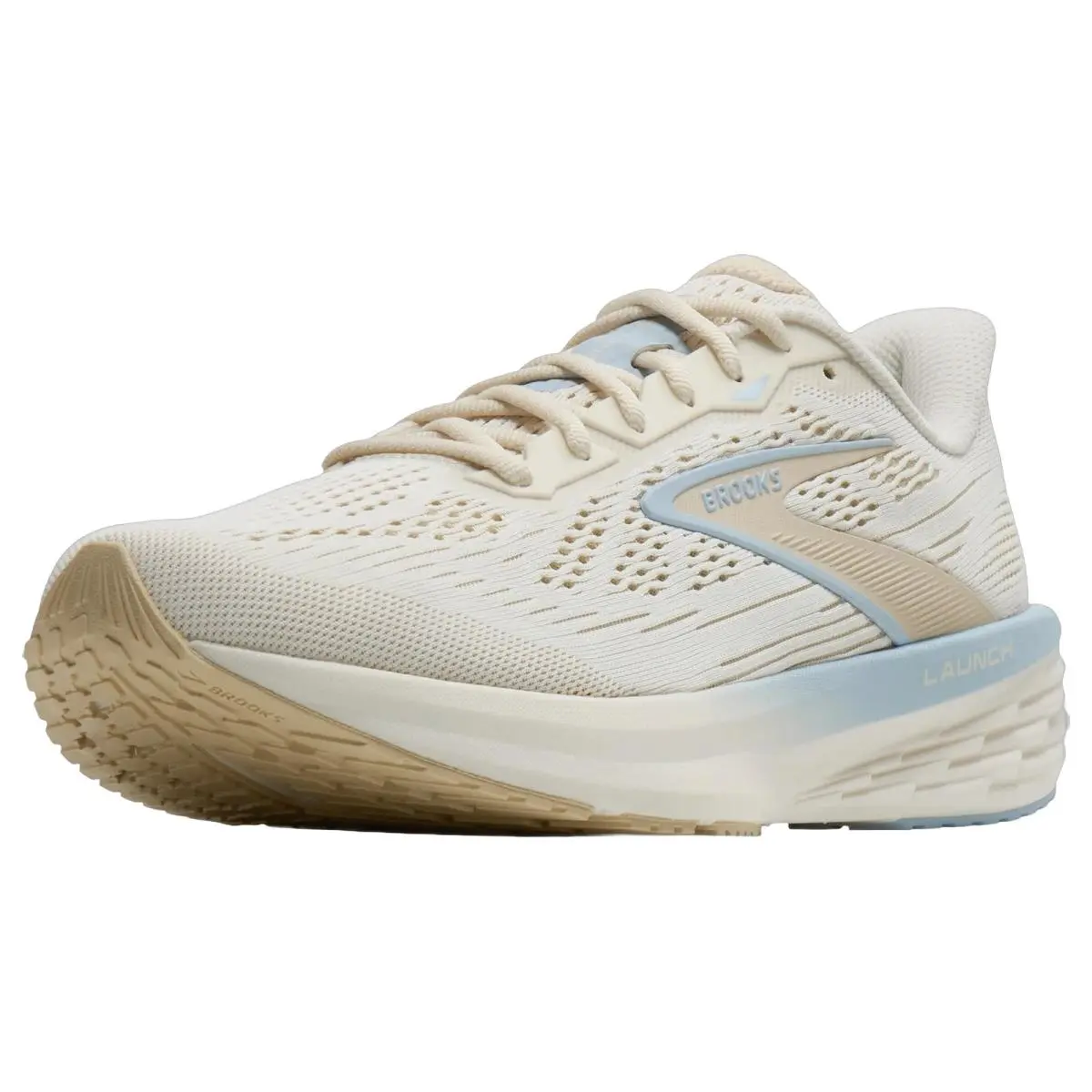 Brooks shoes - Brooks Launch 12 - Launch - 1204711B198 - Coconut/Sand/Skyway 13