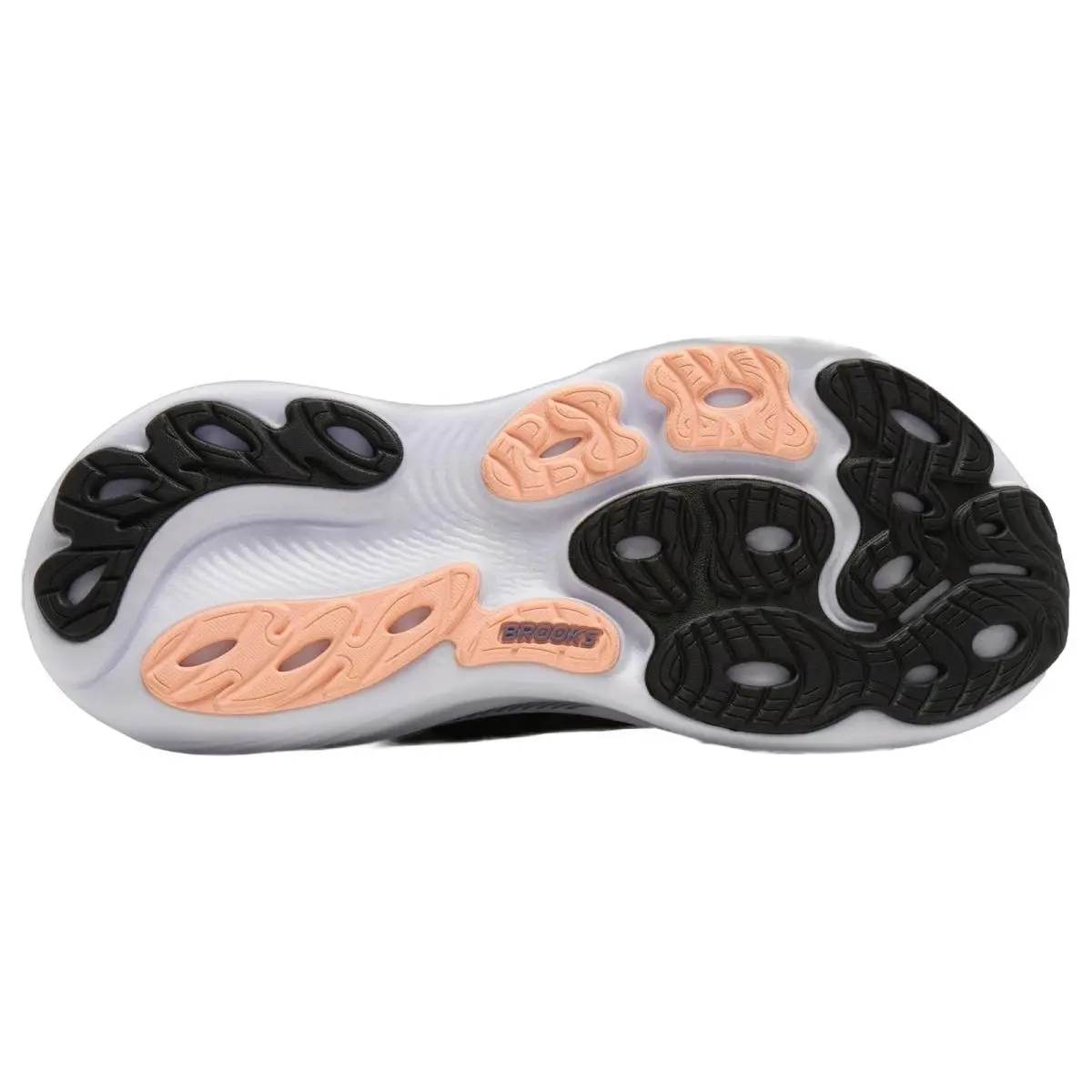 Brooks shoes - Brooks Adrenaline Gts 25 - Adrenaline Gts - 1204431B051 - Black/Peach/Mulled Grape 1