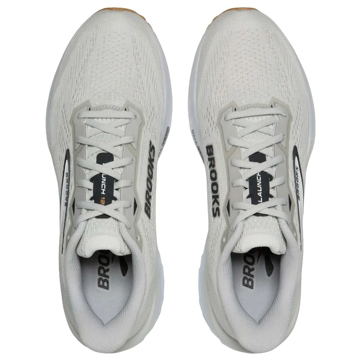 Brooks shoes - Brooks Launch 12 - Launch - 1104811D190 - Oyster/White/Phantom 8