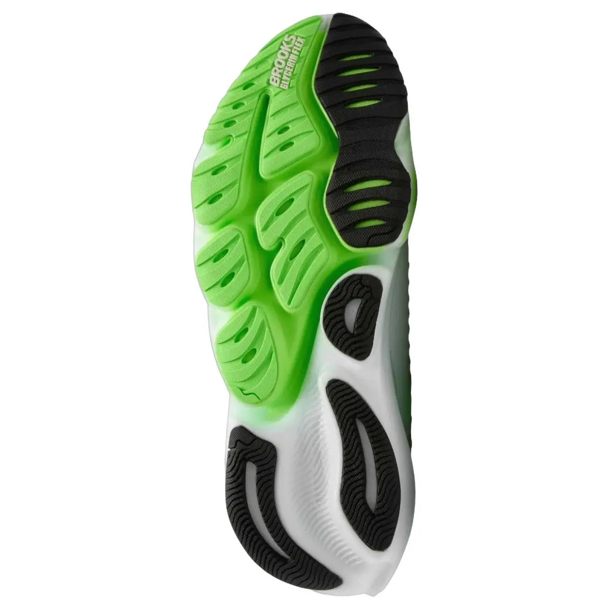 Brooks shoes - Brooks Glycerin Flex - Glycerin Flex - 1104781D114 - White/Green/Phantom 1