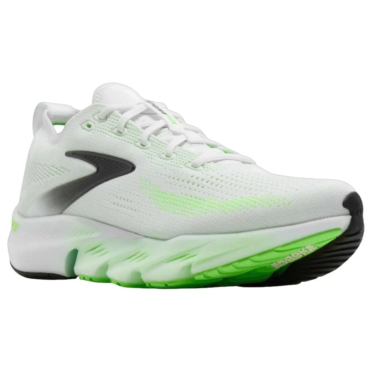 Brooks shoes - Brooks Glycerin Flex - Glycerin Flex - 1104781D114 - White/Green/Phantom 12