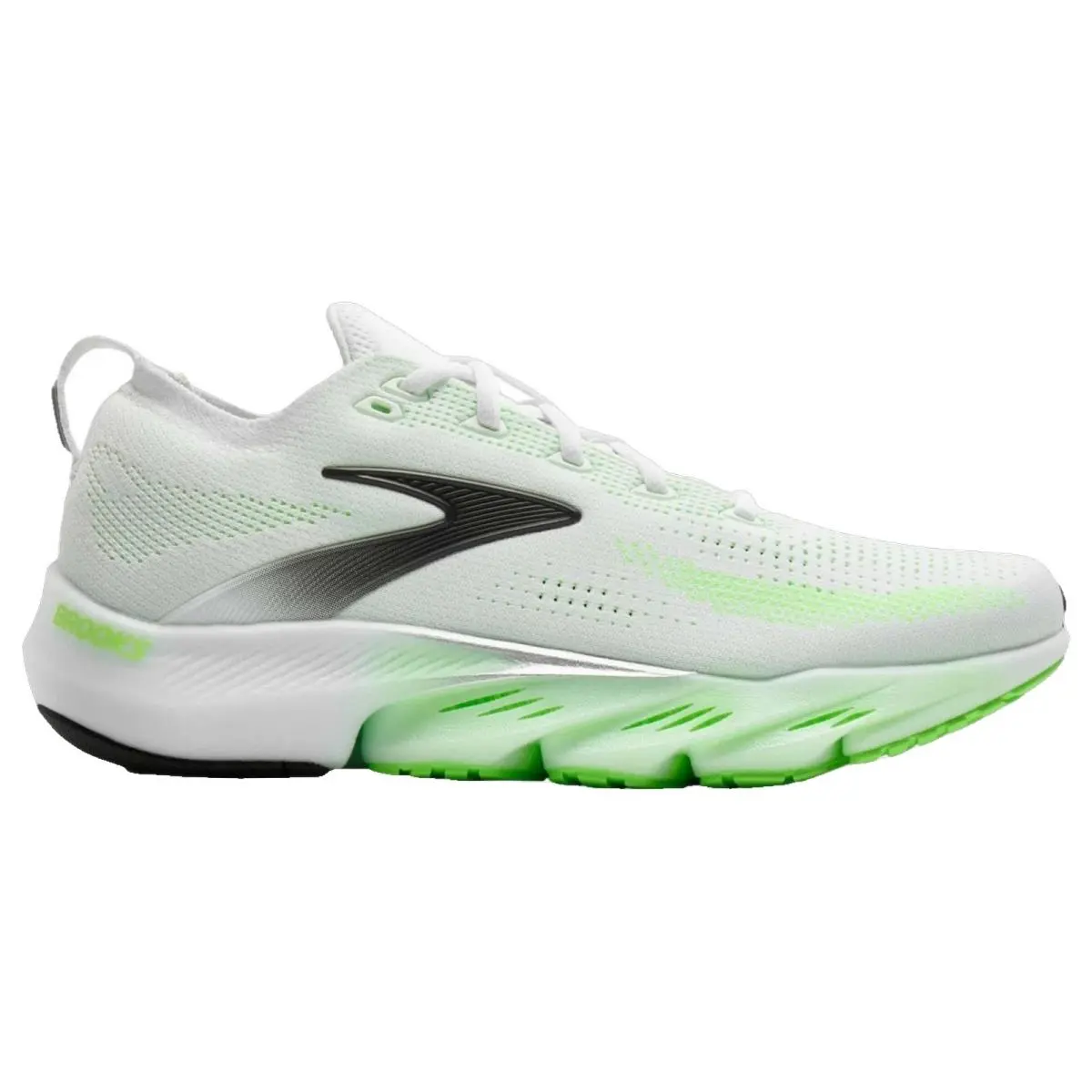 Brooks shoes - Brooks Glycerin Flex - Glycerin Flex - 1104781D114 - White/Green/Phantom 7