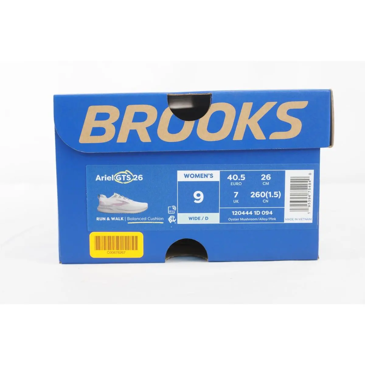 Brooks shoes - 1204441D094 - 1204441D094 - Gray (UPC: 195394754940) 7