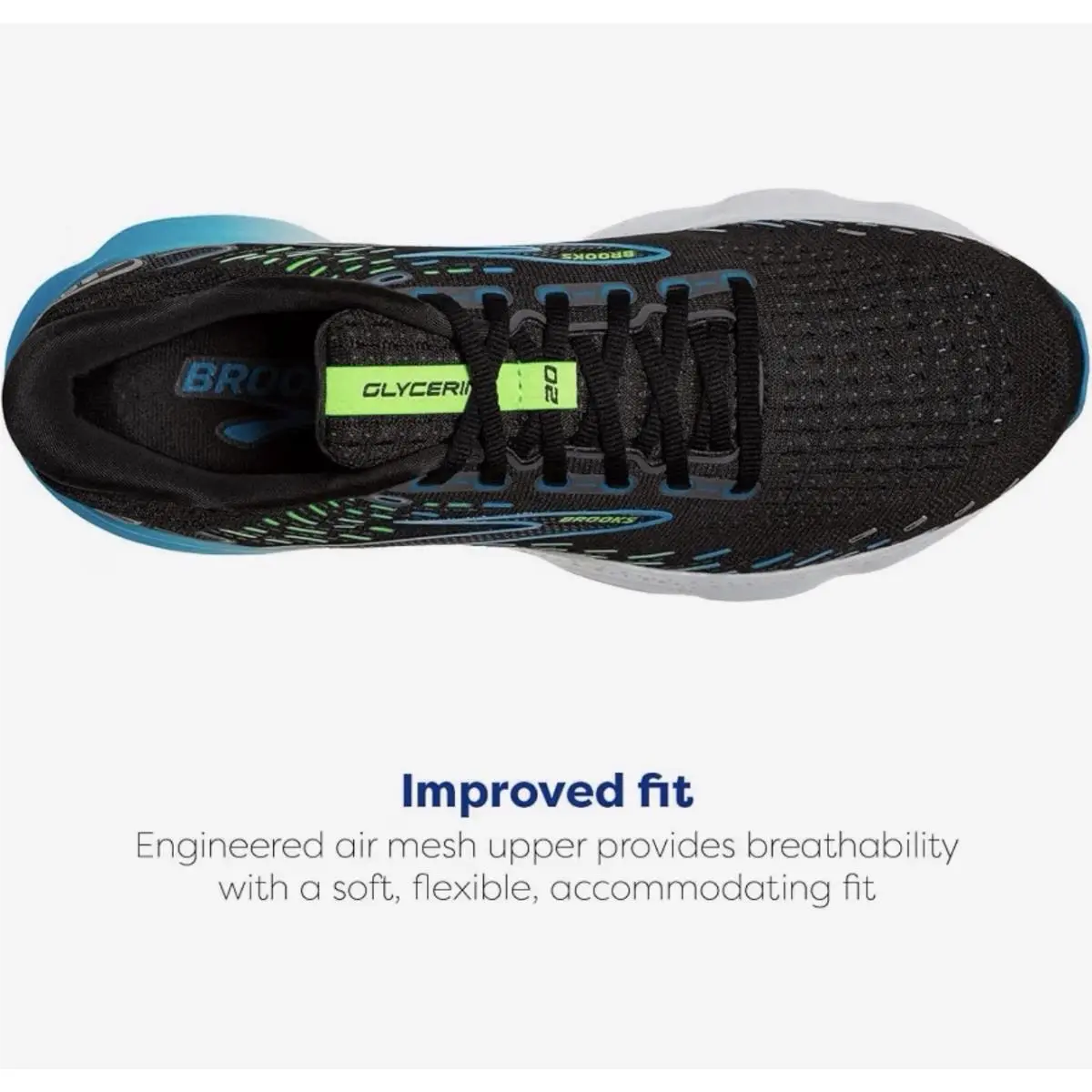 Brooks shoes - Brooks Glycerin - Glycerin - 110382-1D-444 - Blue 3