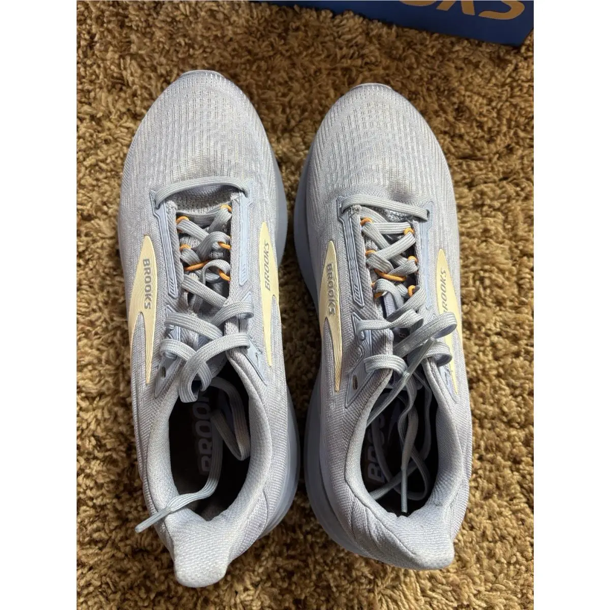 Brooks shoes - Revel 8 - Revel - 1204561B481120 - Blue Heron/Coconut/Orange (UPC: 195394685381) 1