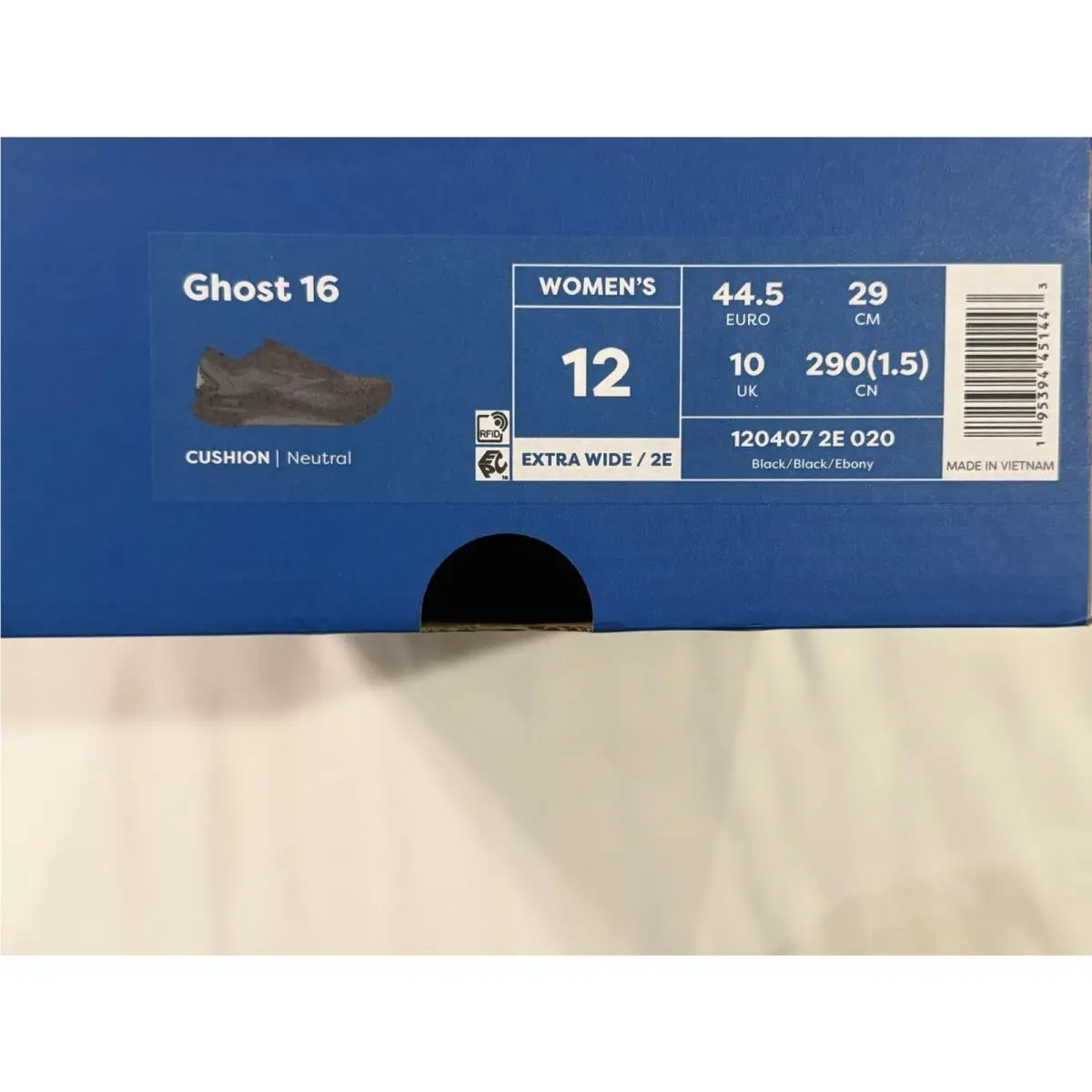 Brooks shoes - Brooks Ghost 16 - Ghost - Black 1