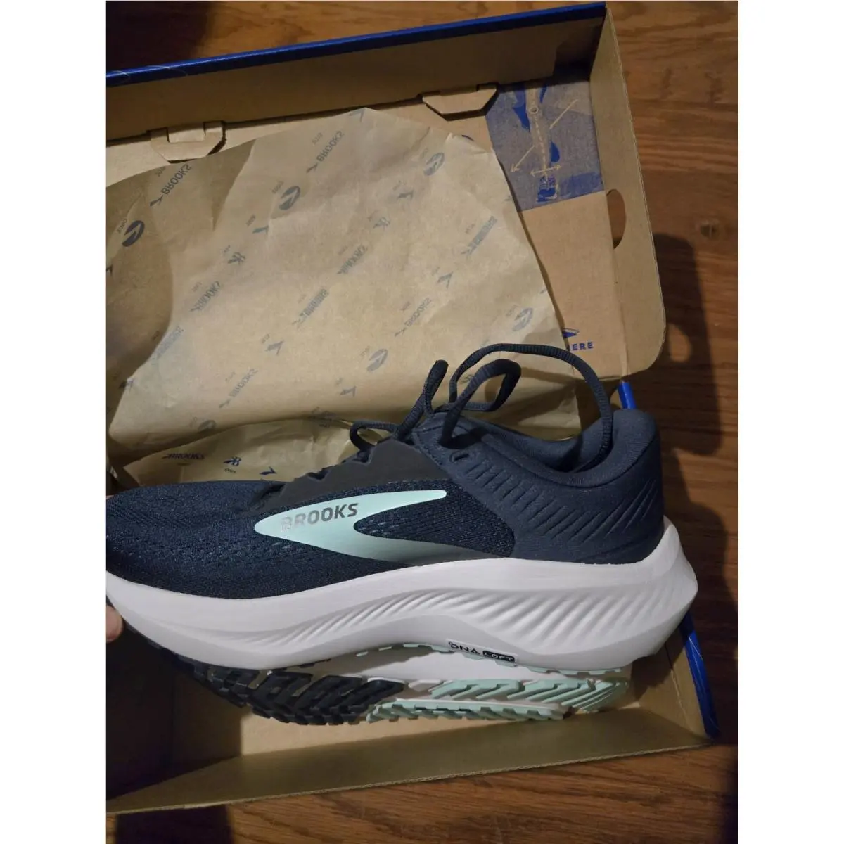 Brooks shoes - Brooks Anthem 8 - Anthem - 1204611b-444 - Blue 1