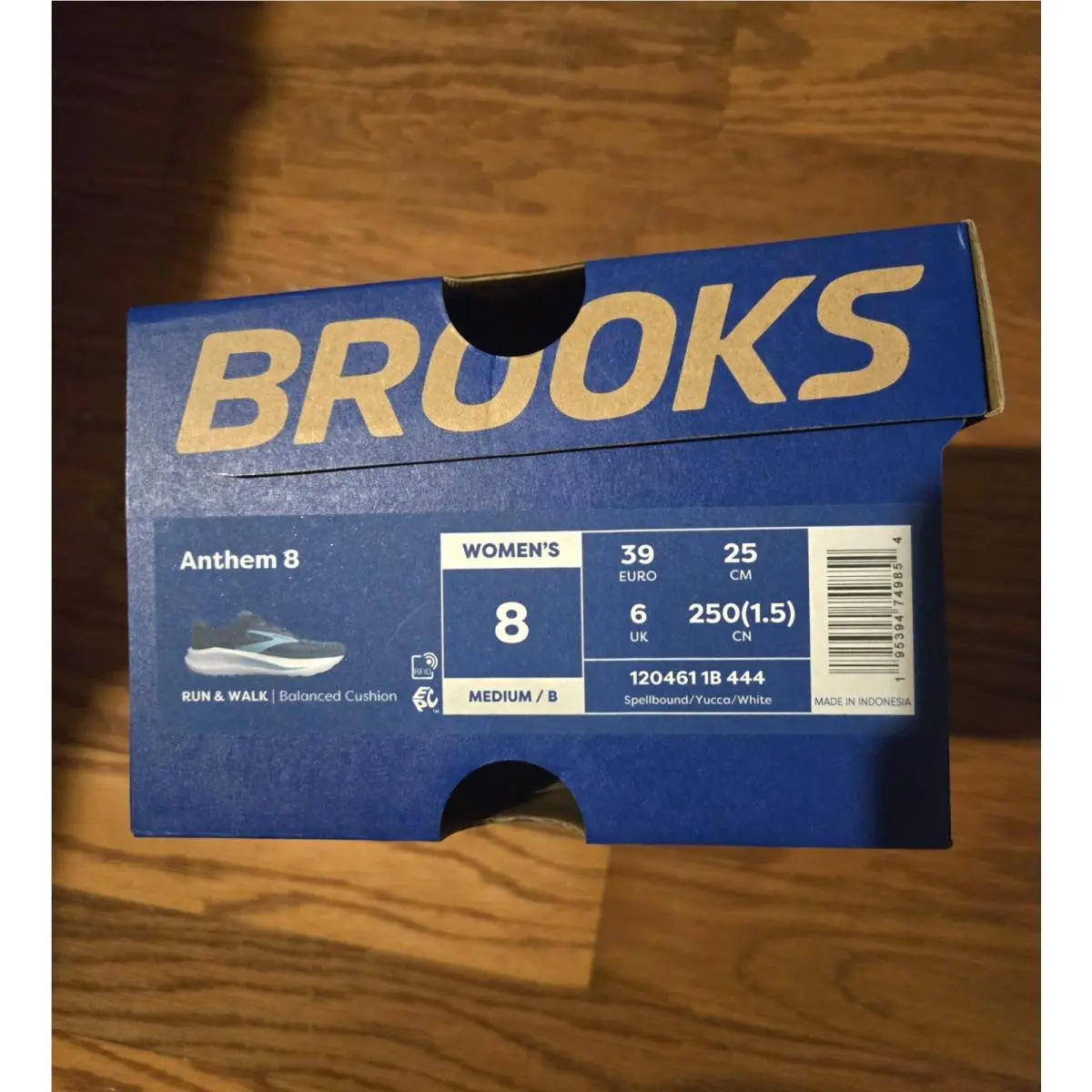 Brooks shoes - Brooks Anthem 8 - Anthem - 1204611b-444 - Blue 6
