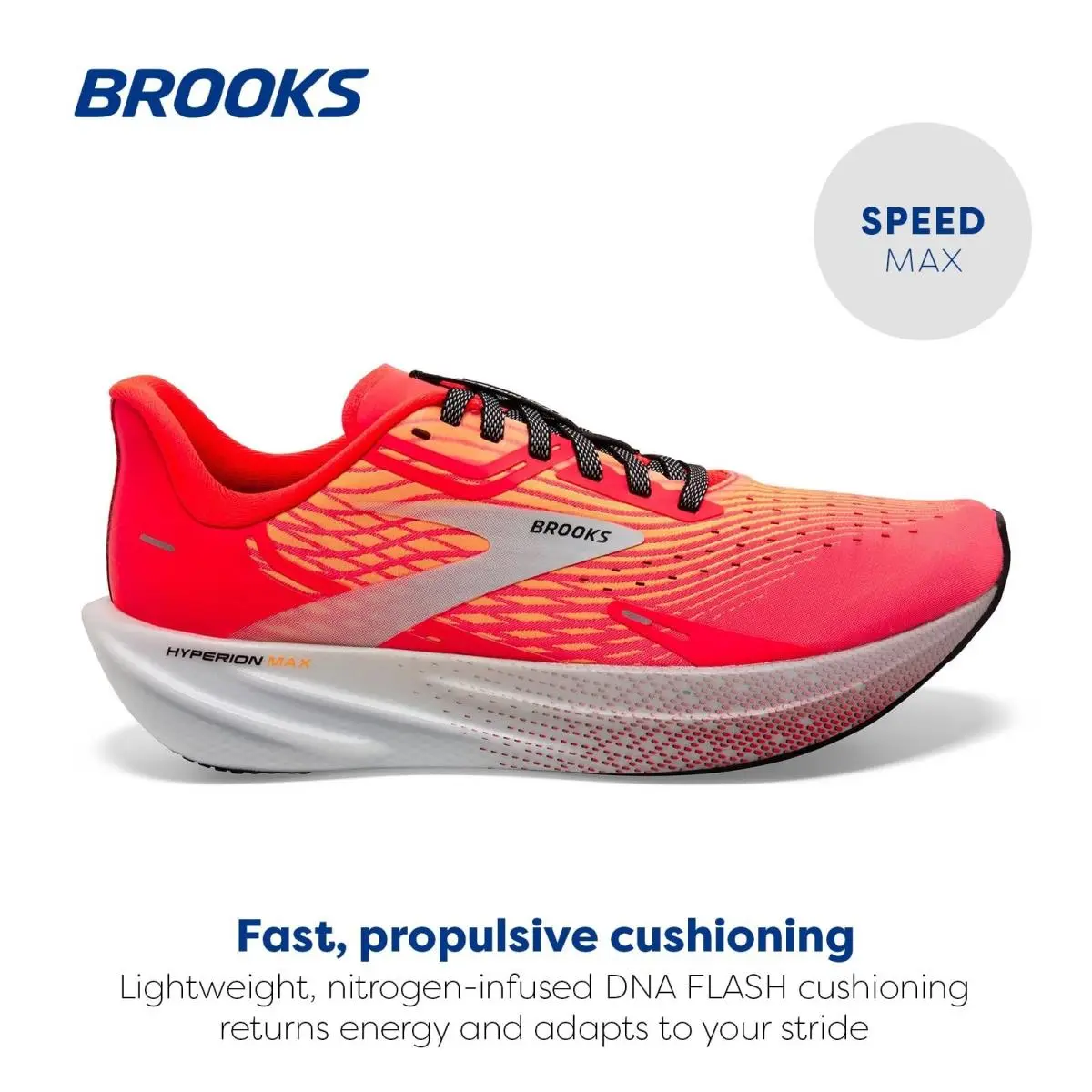 Brooks Men Hyperion Max Neutral Running Shoe 11 US $170-AUTHENTIC
