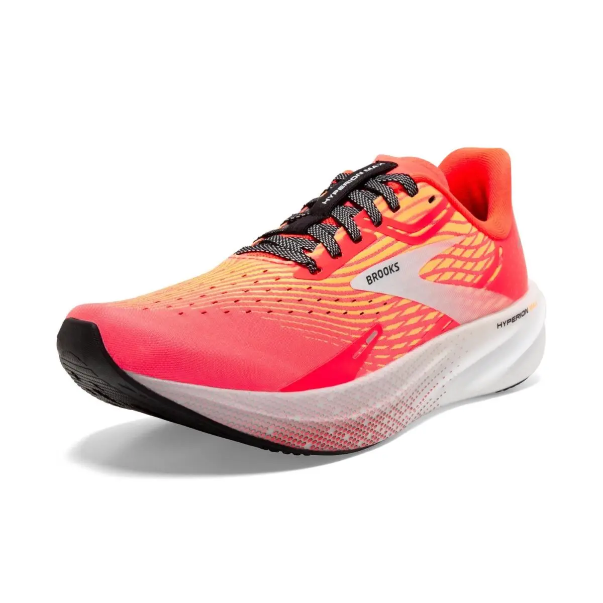 Brooks shoes - Brooks Hyperion Max - Hyperion Max - 110390-1D-663 - Fiery Coral/Orange Pop/Blue (UPC: 195394425024) 3