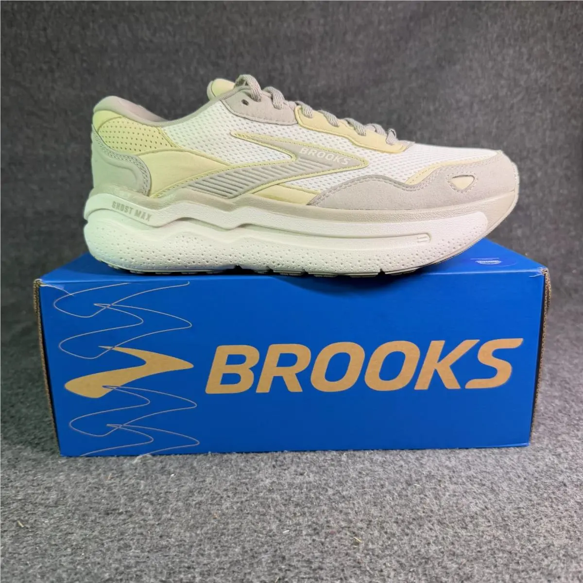 Brooks shoes - Brooks Ghost Max SE 110444 1D 335 London Fog/Green Haze/Creme - Gray 0