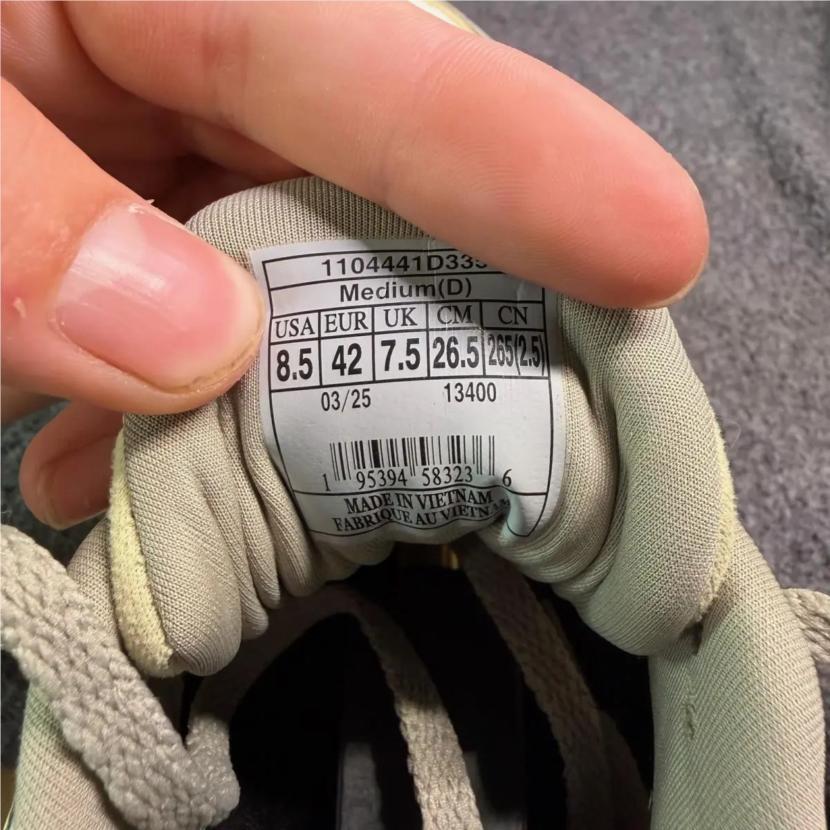 Brooks shoes - Brooks Ghost Max SE 110444 1D 335 London Fog/Green Haze/Creme - Gray 5