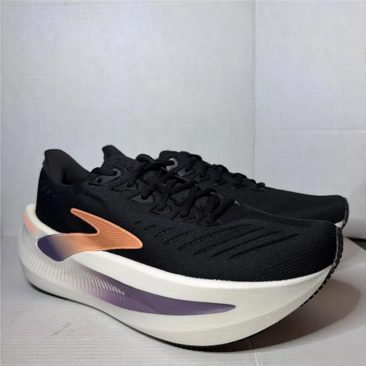 Brooks shoes - Brooks Glycerin Max - Glycerin Max - 120468 1B 007 - Black/Peach/Clear 4