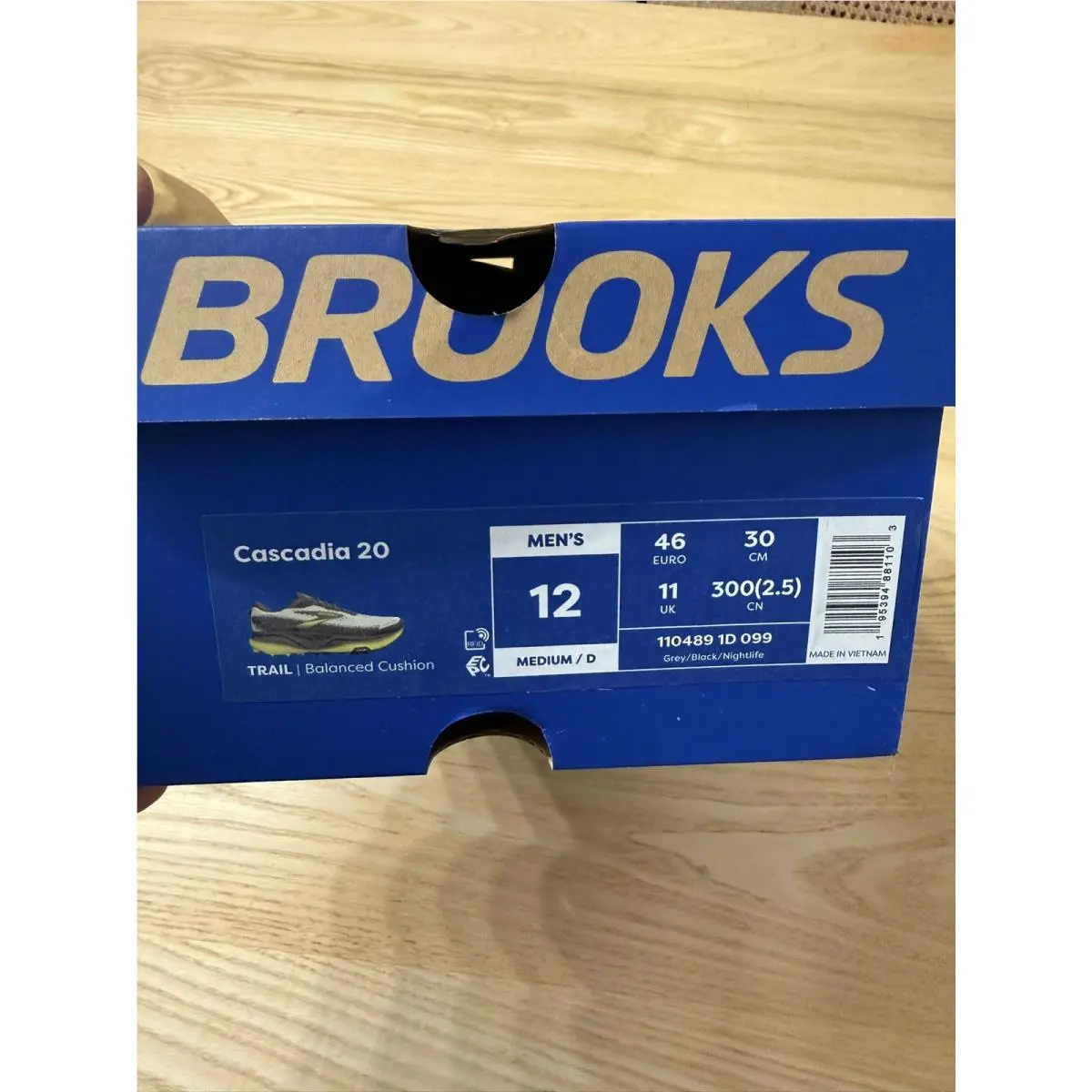 Brooks shoes - Cascadia 20 - Cascadia - vs-202441 - Gray 2