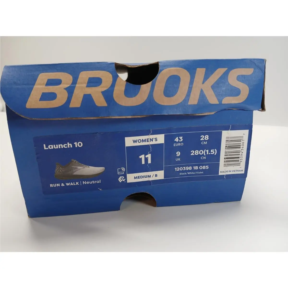 Brooks shoes - Brooks Launch GTS 10 Wide - 120399-1D-085 - Gray 11