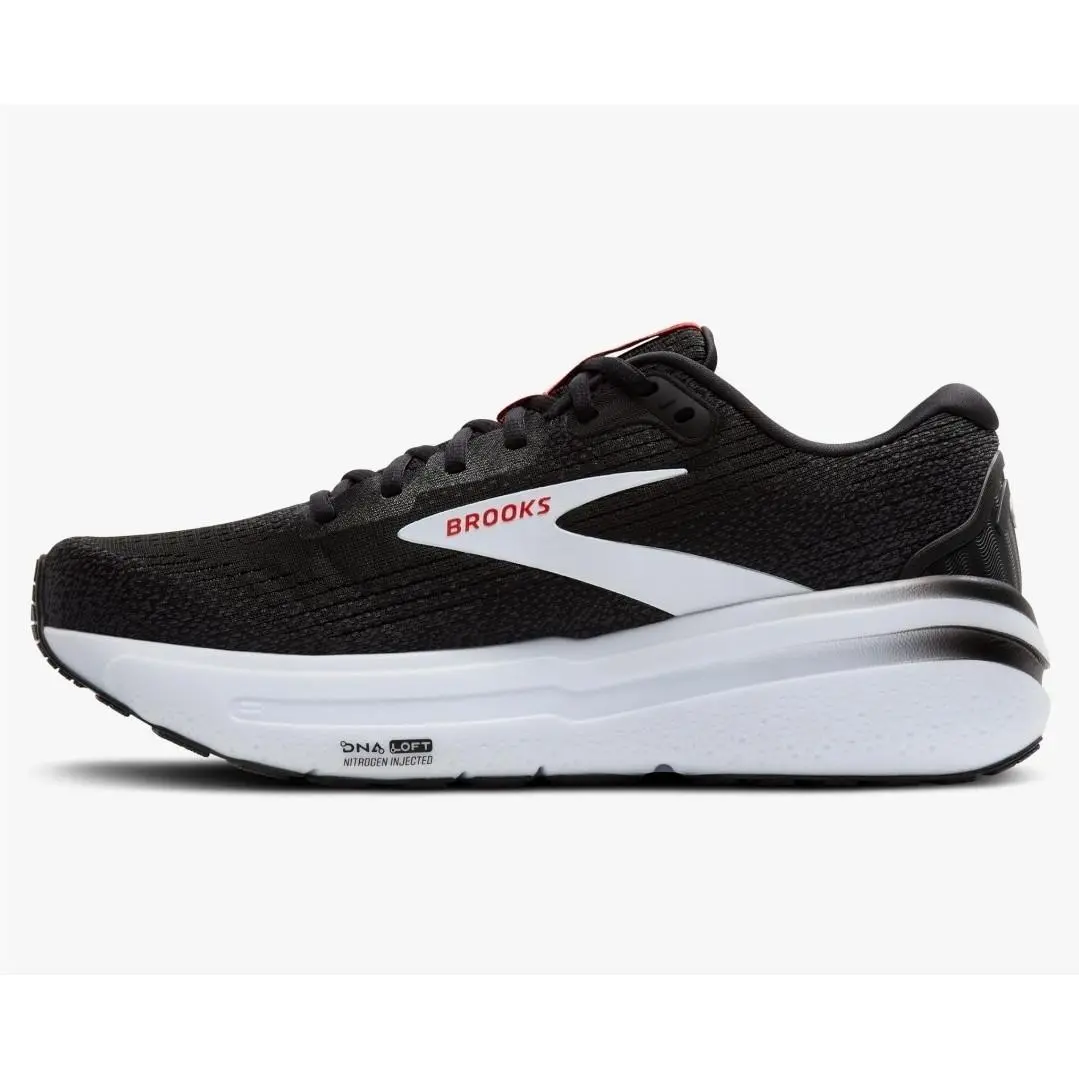 Brooks shoes - Brooks Ghost Max - Ghost Max - 110431-027 - black/white/fiery red (UPC: 195394593815) 3
