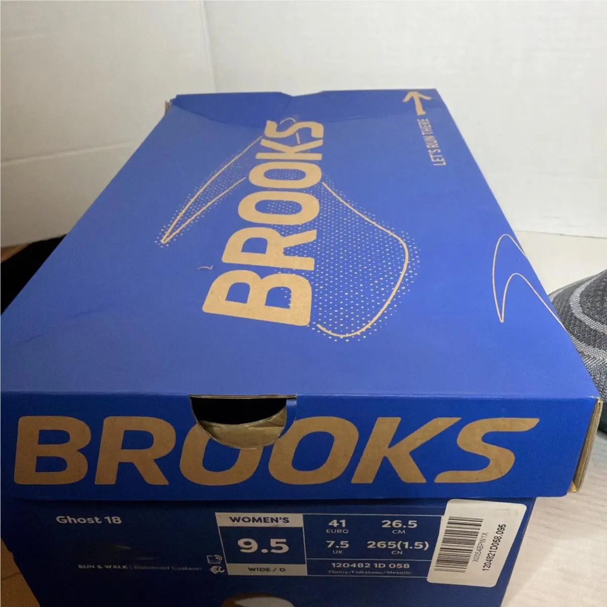 Brooks shoes - Brooks Ghost - Ghost - 120482 1D 058 - Ebony/Folkstone/Metallic 2