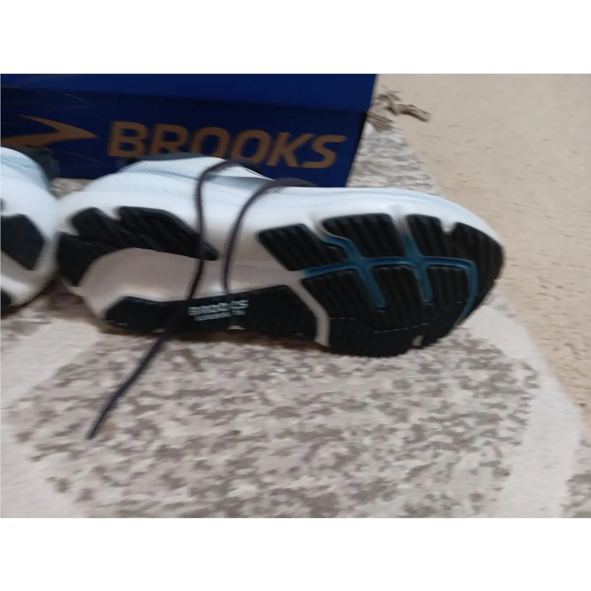 Brooks shoes - Brooks Glycerin GTS 23 - Glycerin GTS - 110503 1D 163 - White, Rain, Baltic Sea 14