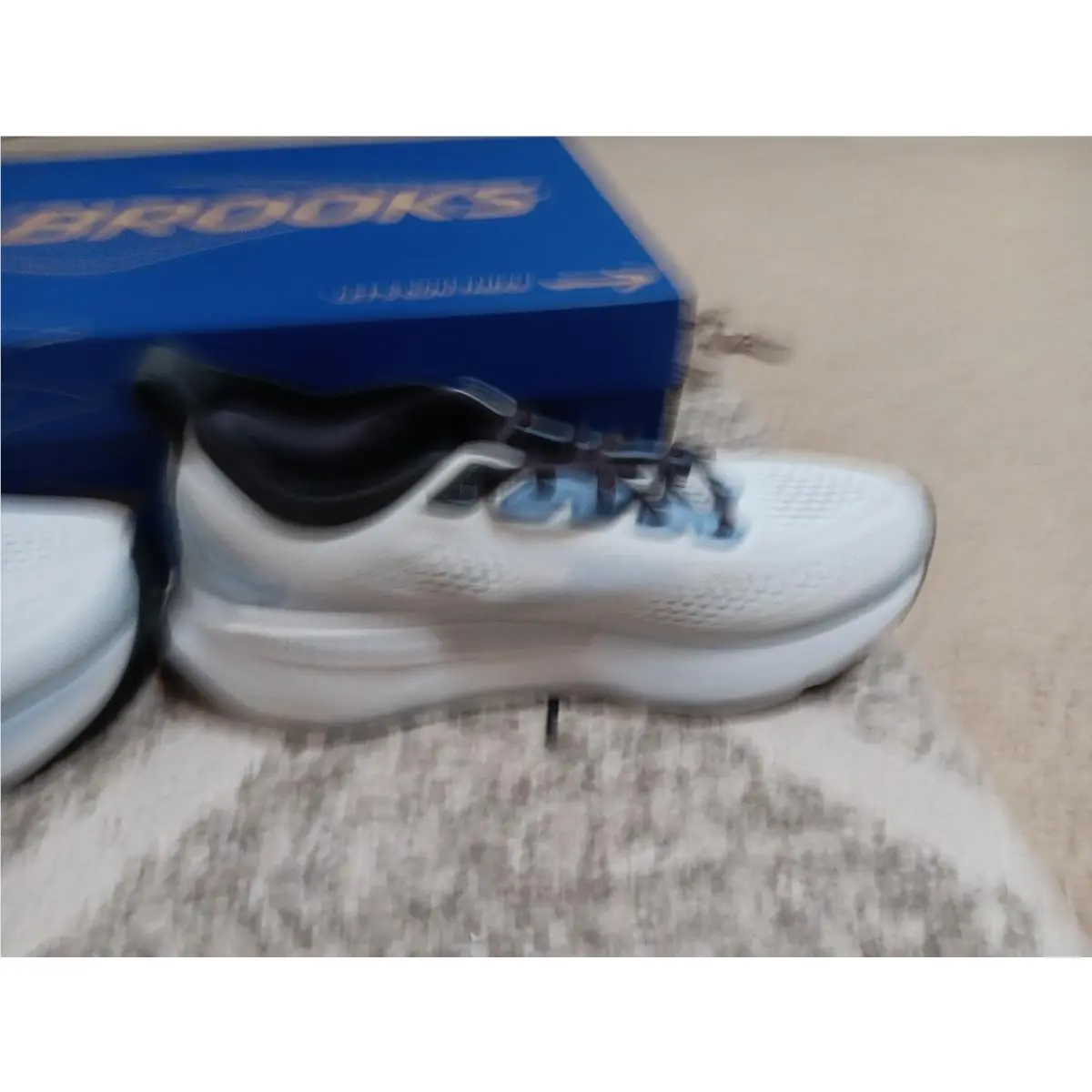 Brooks shoes - Brooks Glycerin GTS 23 - Glycerin GTS - 110503 1D 163 - White, Rain, Baltic Sea 6