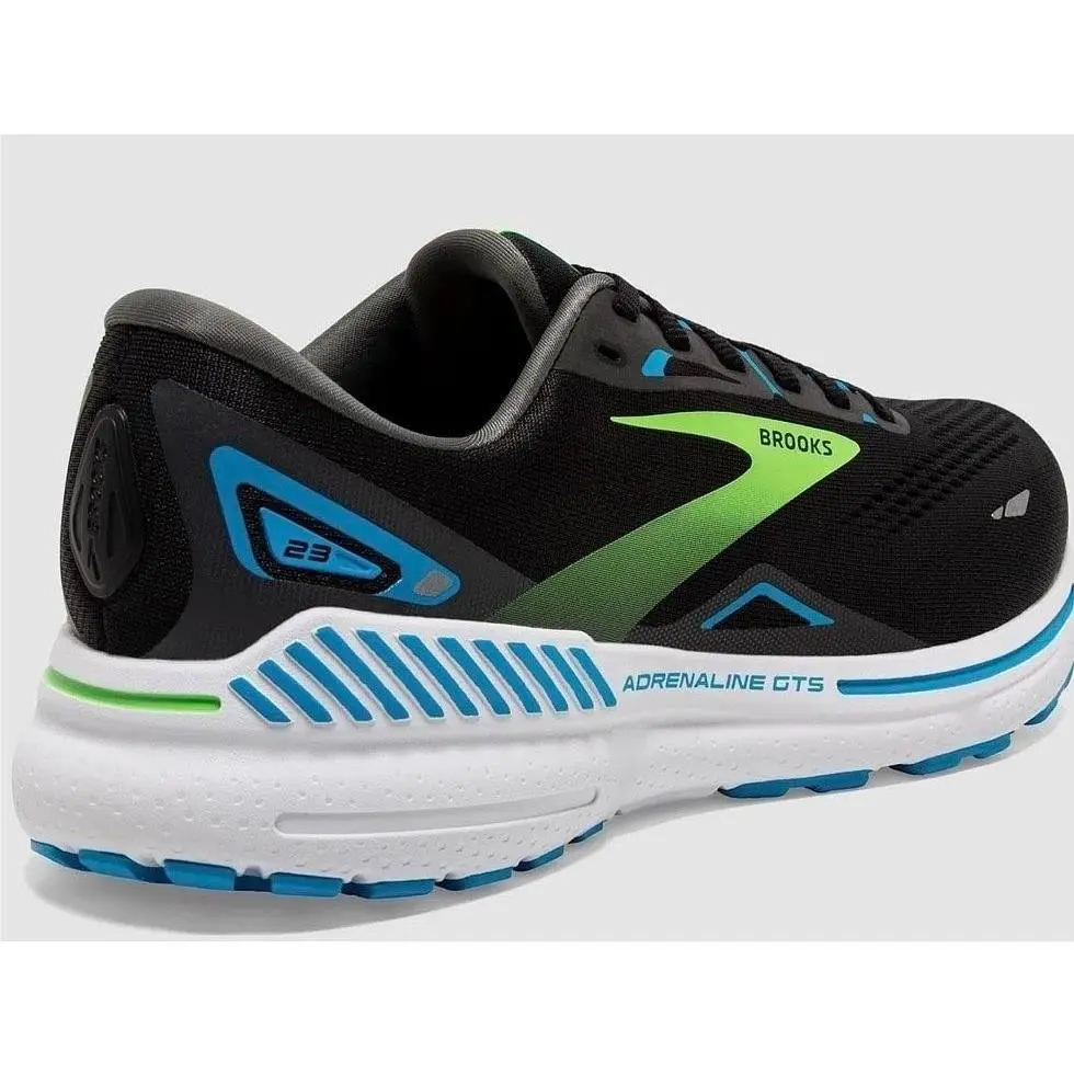 Brooks shoes - Brooks Adrenaline GTS 23 - Adrenaline GTS - Black / Hawaiian Ocean / Green 0