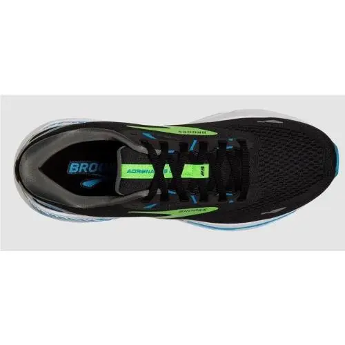 Brooks shoes - Brooks Adrenaline GTS 23 - Adrenaline GTS - Black / Hawaiian Ocean / Green 2