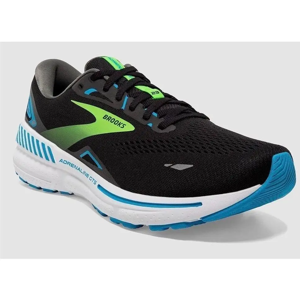 Brooks shoes - Brooks Adrenaline GTS 23 - Adrenaline GTS - Black / Hawaiian Ocean / Green 3