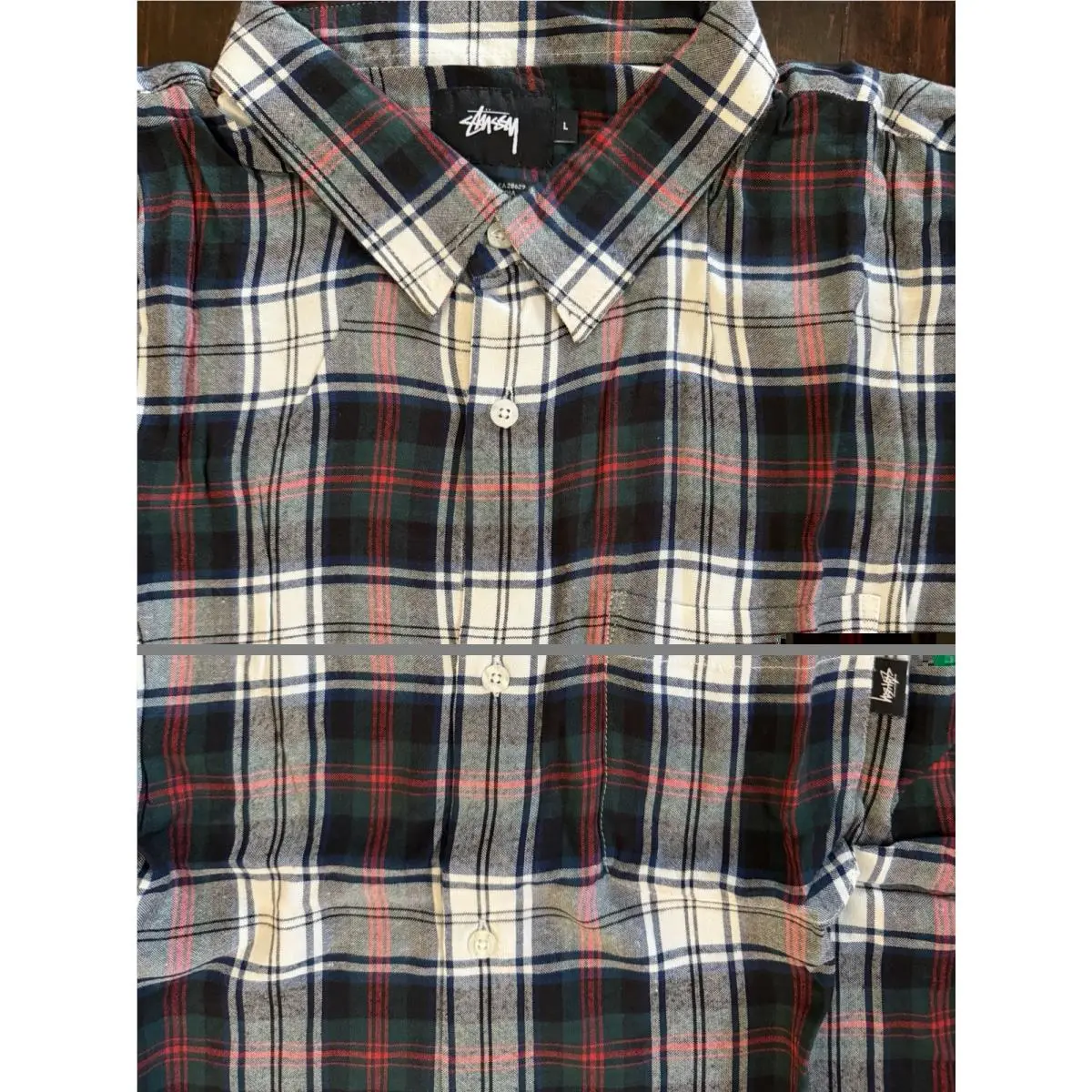 Stussy  clothing - Plaid 3