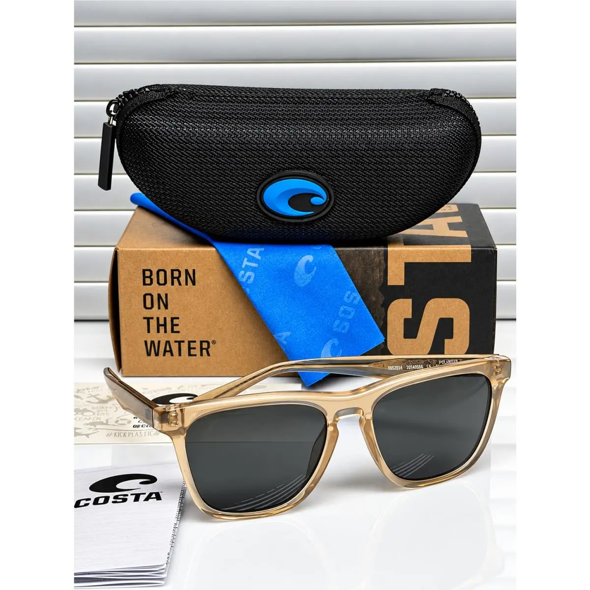 06 S 2014 Ulu Sun Coral Gray 580g 201404 Size 56 Sunglasses by Costa Del Mar