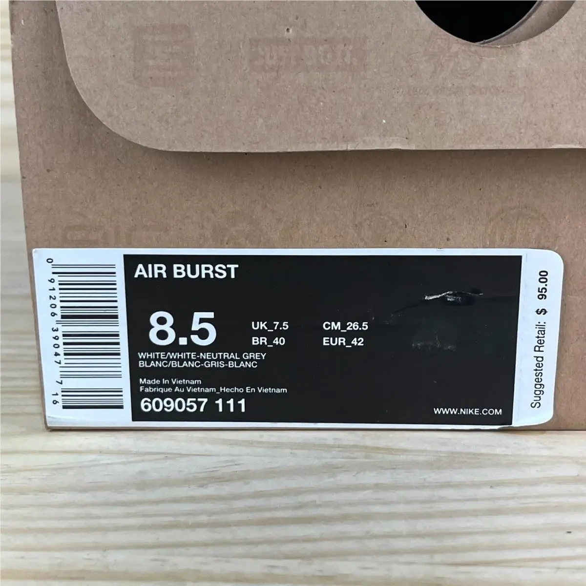 Nike shoes - Nike Air Max 94 - Air Max - 609057-111 - White 9