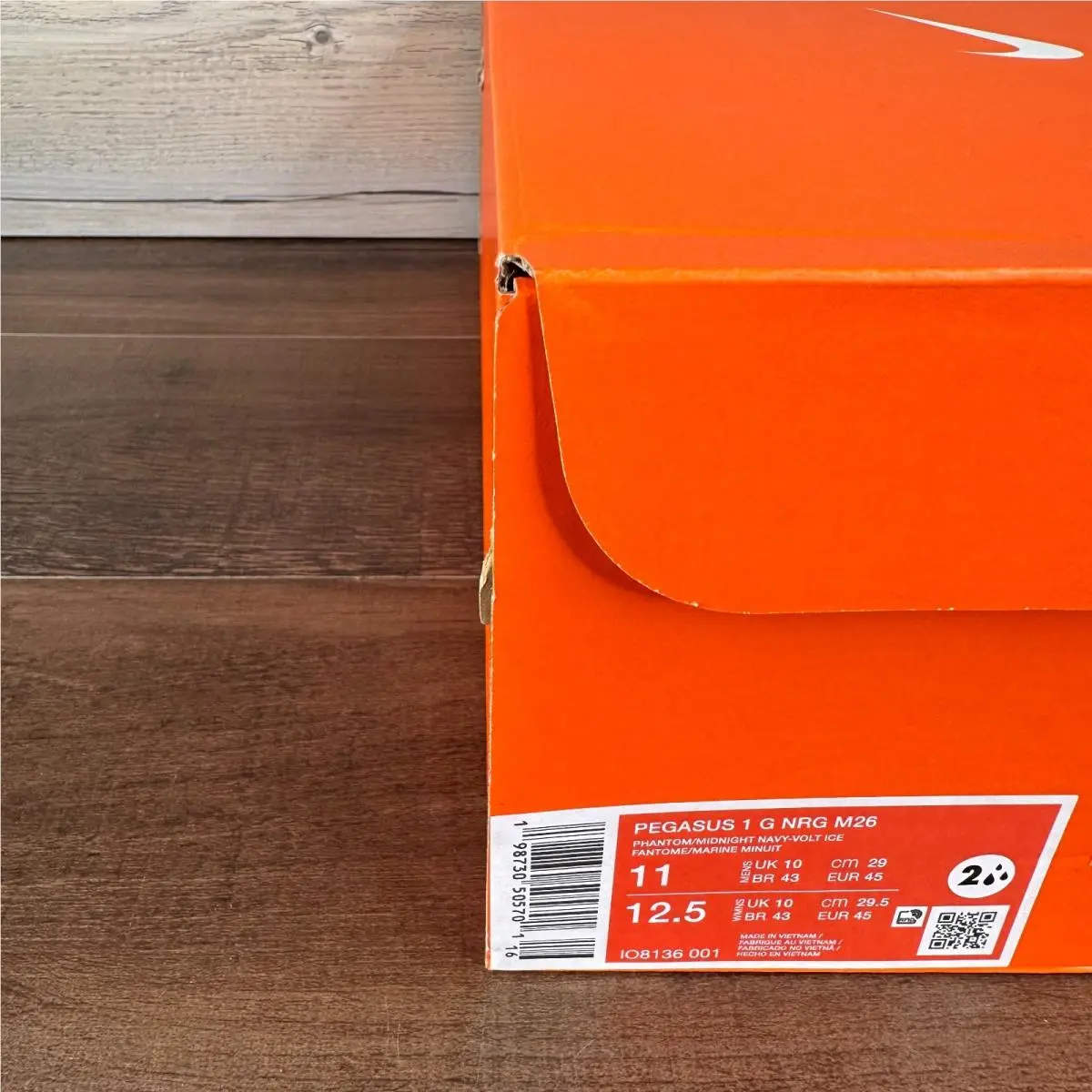 Nike shoes - Nike Pegasus 1 G NRG M26 - IO8136-001 - Phantom/Volt Ice/Midnight Navy (UPC: 198730505701) 8