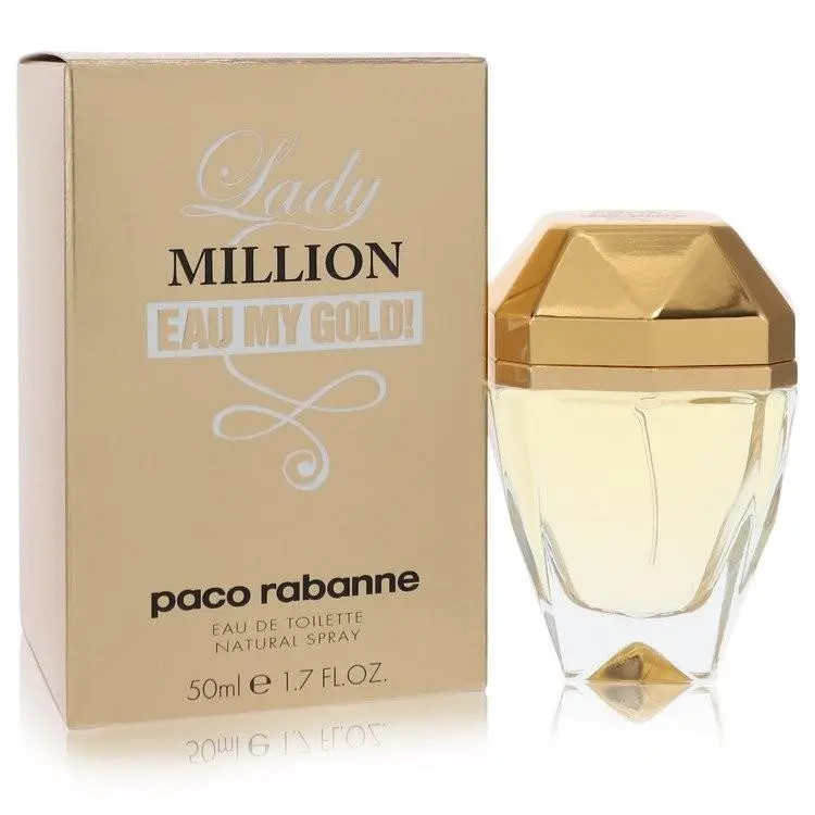 Million Eau My Gold Eau De Toilette 1.7 oz 50 ml For Women by Paco Rabanne