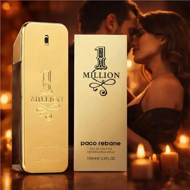 1 Million Eau de Toilette Men 100ml 3.4oz Woody Spicy Cologne Gift by Paco Rabanne