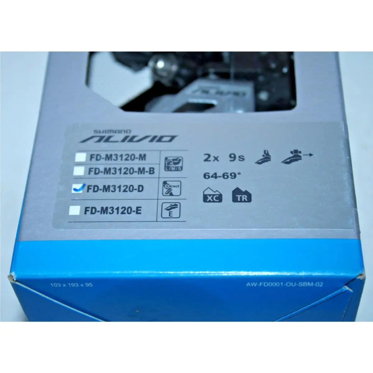 Shimano  - Alivio - Alivio - FD-M3120-D - Silver (UPC: 192790620411) 1