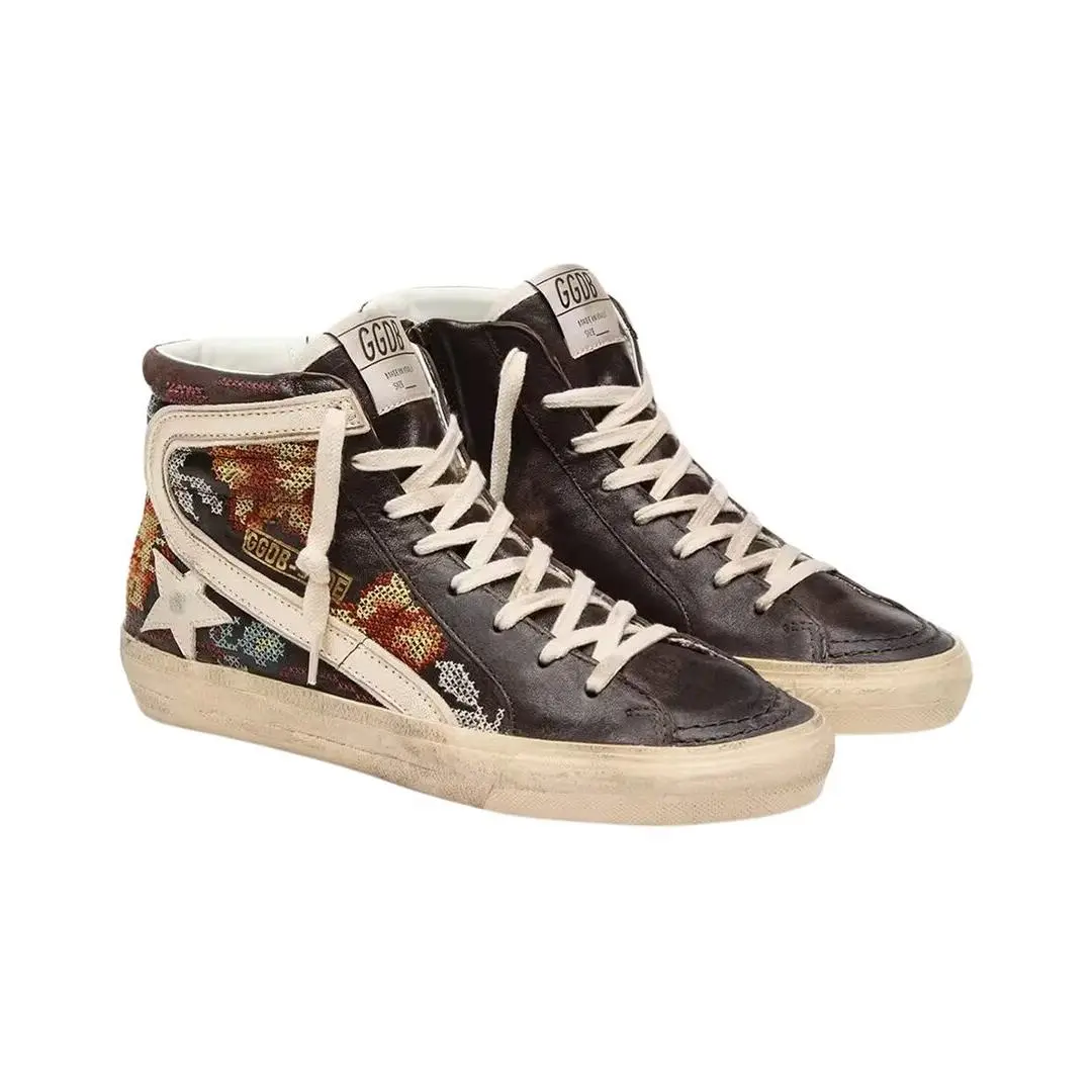 Slide Leather Sneaker Women`s by Golden Goose