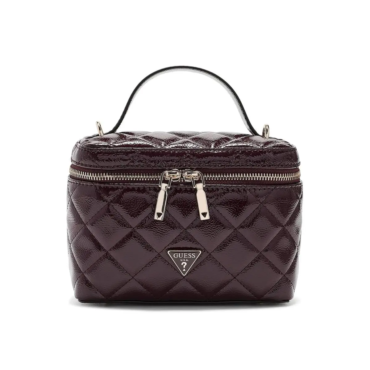 Women`s Handbags  Juliet Canister Burgundy by Guess