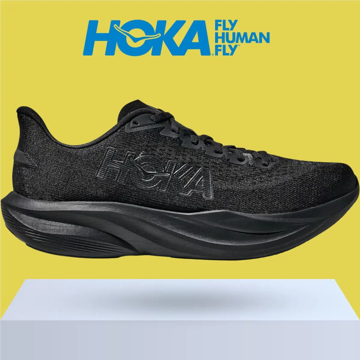 Hoka shoes - Hoka One One Mach 7 - Ash Grey/Cobalt Blue 19