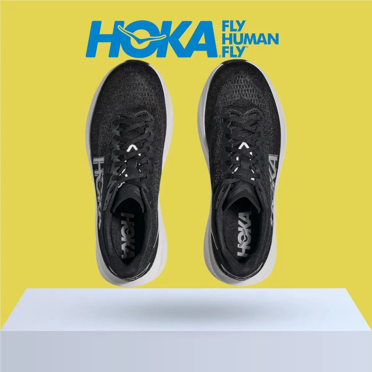 Hoka shoes - Hoka One One Mach 7 - Ash Grey/Cobalt Blue 27